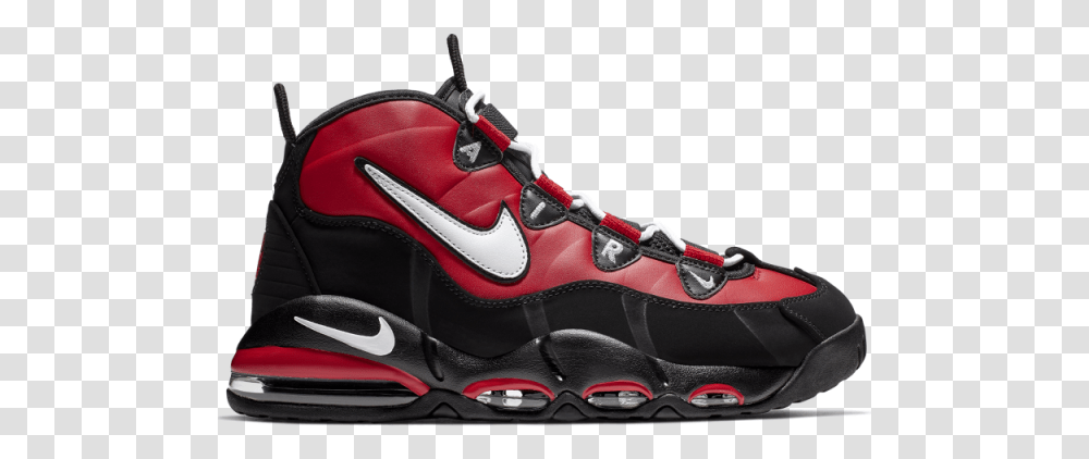 Nike Uptempo 95 Bulls, Apparel, Shoe, Footwear Transparent Png