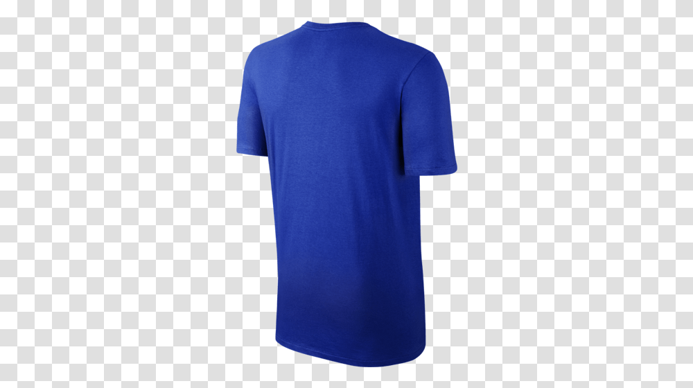 Nike V Neck T Shirt Embroidered Swoosh Royal Blue, Apparel, Sleeve, T-Shirt Transparent Png