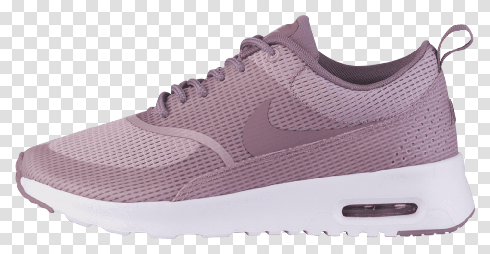 Nike Wmns Air Max Thea Textile Plum Fog Purple Smoke 5pointz, Shoe, Footwear, Clothing, Apparel Transparent Png