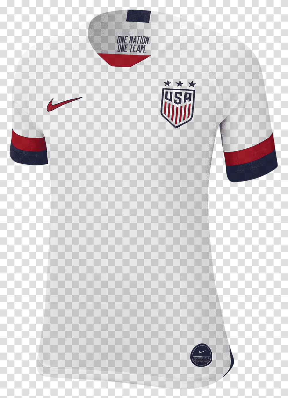 Nike Women's Usa Home Jersey Usa Women's Soccer Jersey 2019, Sleeve, Apparel, Long Sleeve Transparent Png