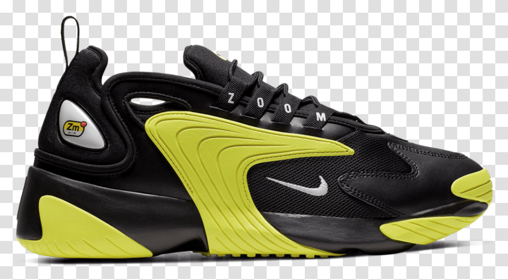 Nike Zoom 2k Yellow, Shoe, Footwear, Apparel Transparent Png