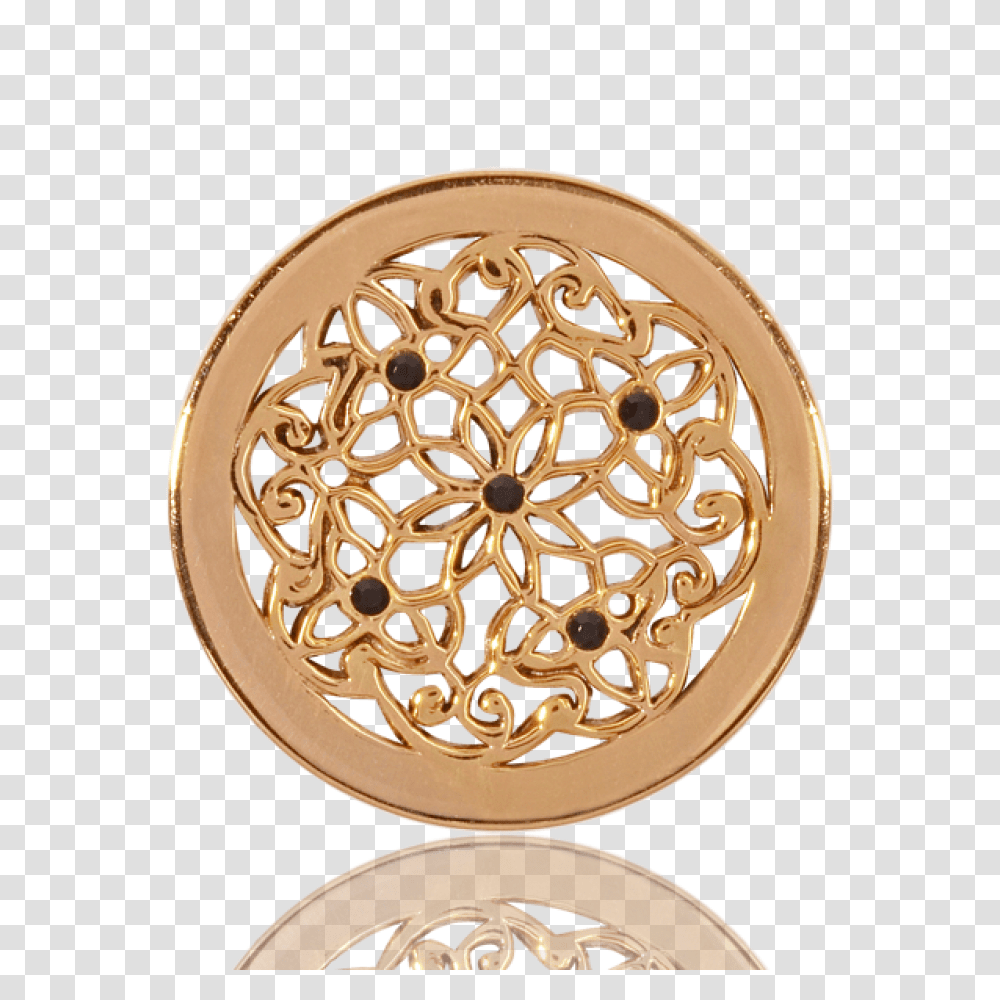 Nikki Lissoni Flower Bed Small Coin, Bronze, Wax Seal, Chandelier, Lamp Transparent Png
