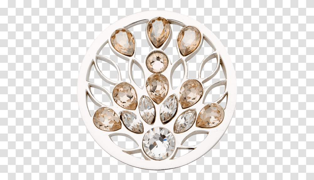 Nikki Lissoni Silver Medium Peacock S Tail Coin Opal, Jewelry, Accessories, Pottery, Diamond Transparent Png