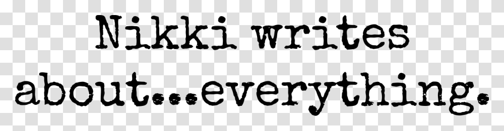 Nikki Writes About Everything Calligraphy, Gray, World Of Warcraft Transparent Png