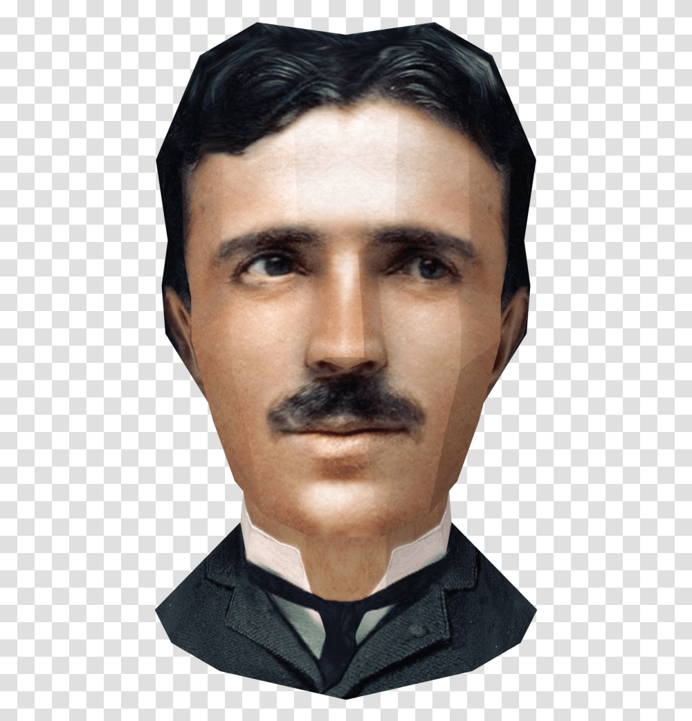 Nikola Tesla Gentleman, Face, Person, Human, Head Transparent Png