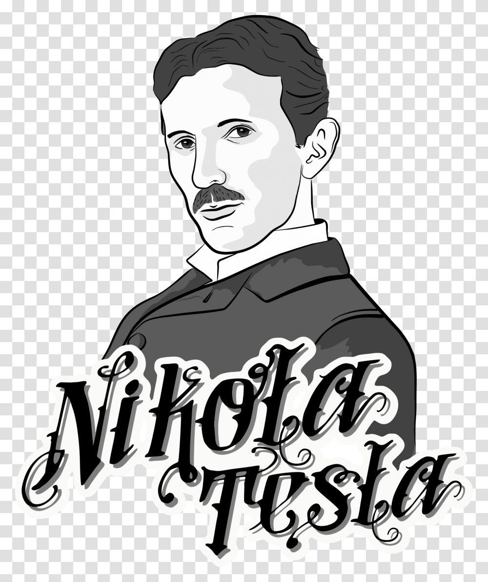 Nikola Tesla, Person, Alphabet, Crowd Transparent Png