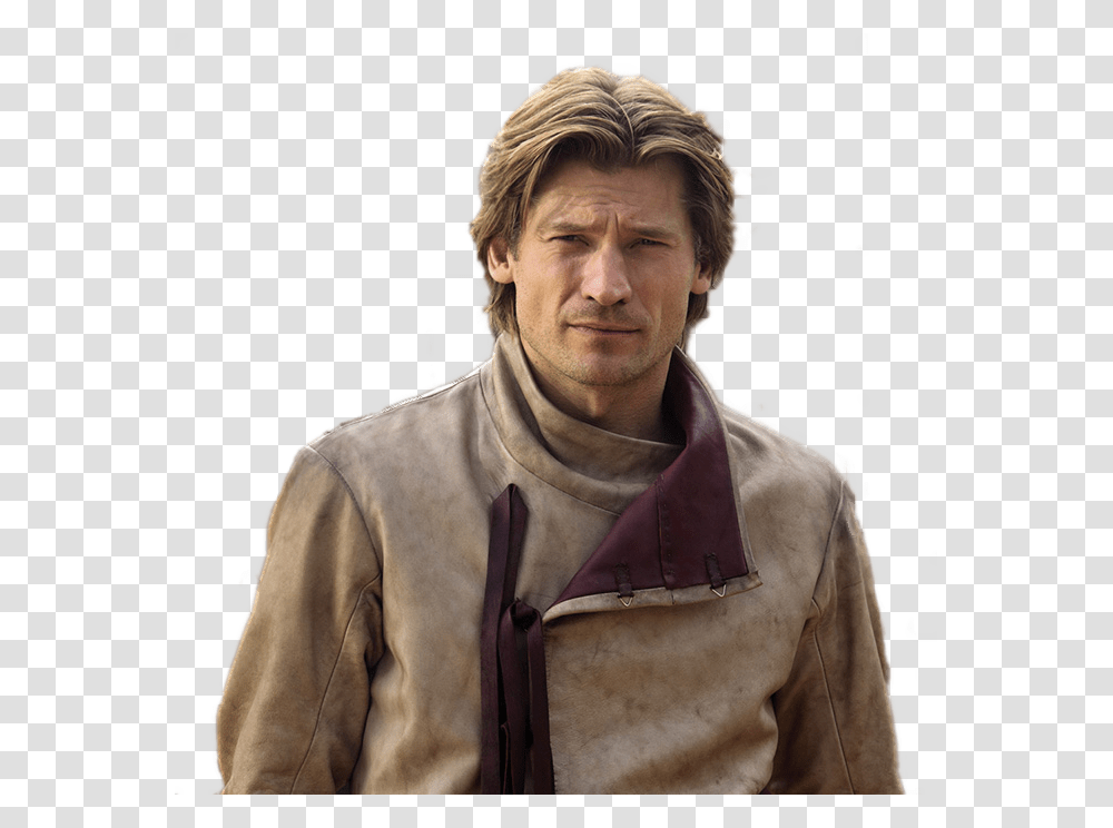 Nikolaj Coster Waldau Game Of Thrones Season, Person, Face, Coat Transparent Png