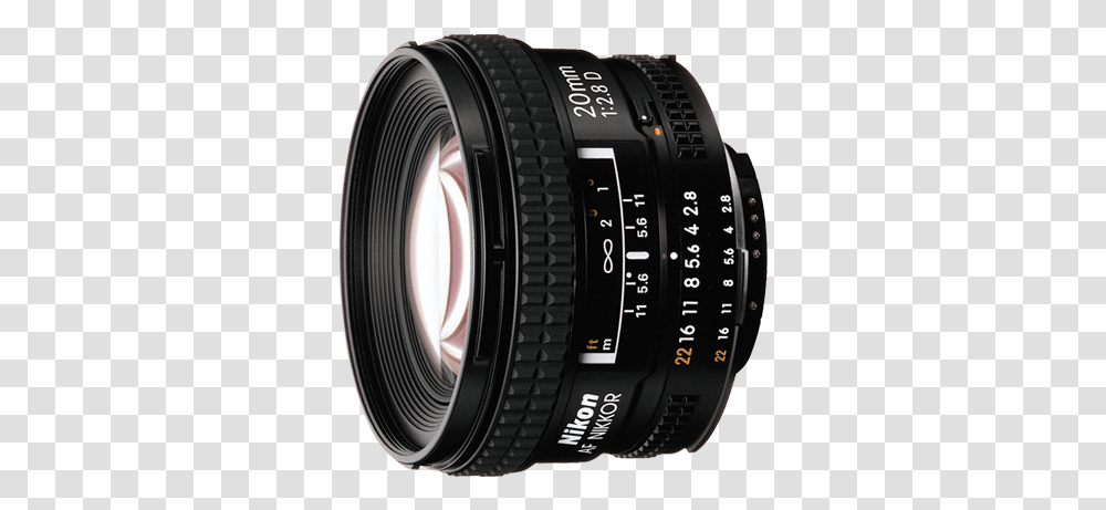 Nikon 20mm F2 8d Af Nikkor Lens, Electronics, Camera Lens Transparent Png