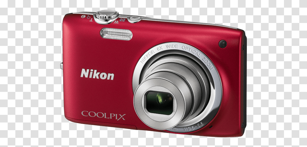 Nikon Coolpix S2700 Rood, Camera, Electronics, Digital Camera Transparent Png