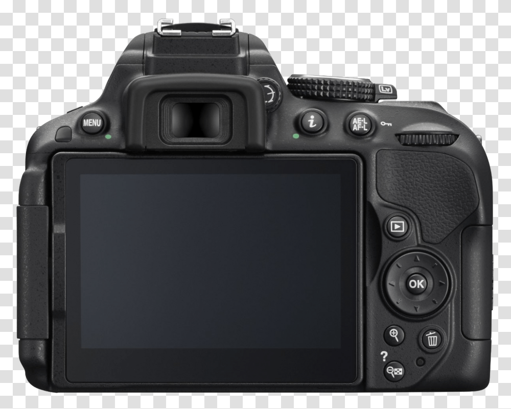 Nikon D Dslr Cameras Canon Eos Rebel T6 Back, Electronics, Digital Camera Transparent Png