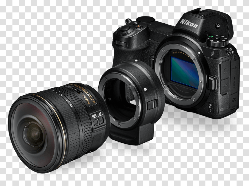 Nikon Z6 Mount Adapter, Electronics, Camera, Camera Lens, Digital Camera Transparent Png