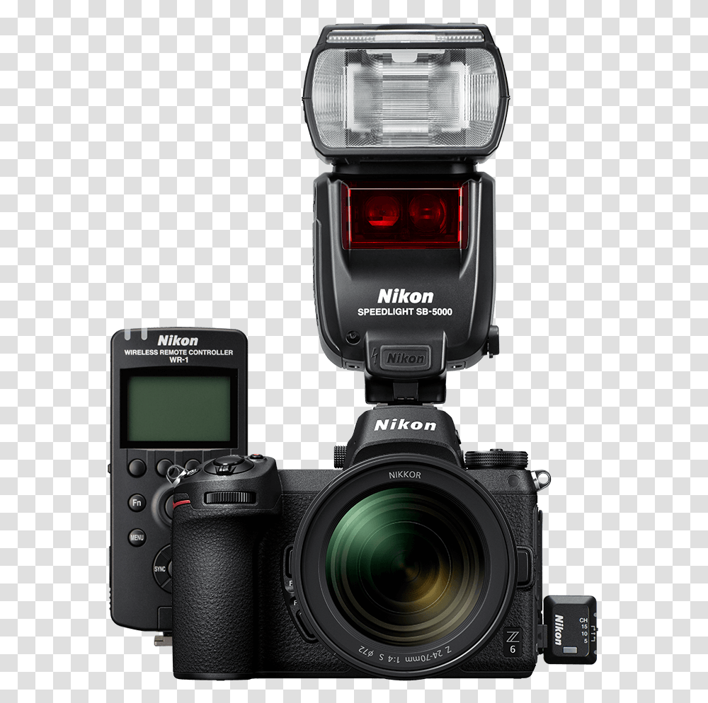 Nikon Z6 With Sb, Camera, Electronics, Digital Camera, Video Camera Transparent Png