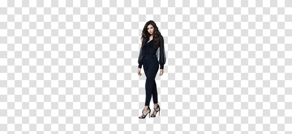 Nina Dobrev Standing, Female, Person, Woman Transparent Png