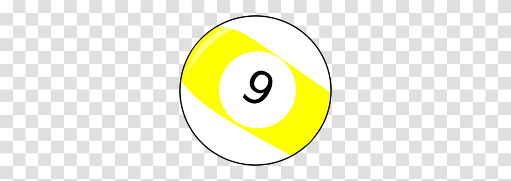Nine Billiard Ball Clip Art, Label, Number Transparent Png