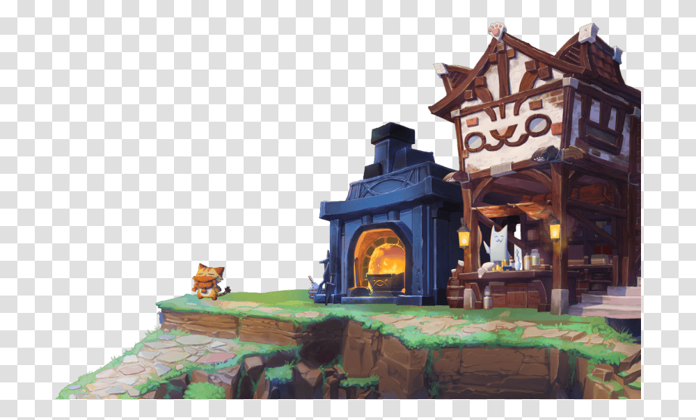 Nine Chronicles Illustration, Outdoors, Nature, Fireplace, Indoors Transparent Png