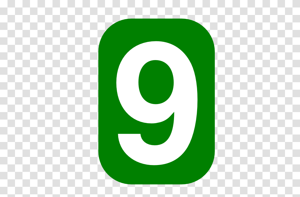 Nine Clipart, Number, Alphabet Transparent Png