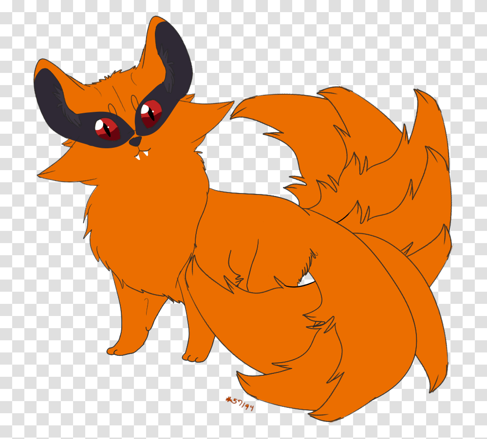 Nine Tails Eye Color Red Fox, Animal, Cat, Pet, Mammal Transparent Png