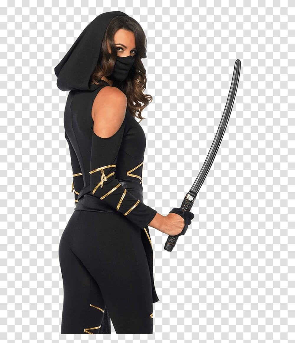 Ninja Background Image Ninja Costume, Person, Sleeve, Long Sleeve Transparent Png