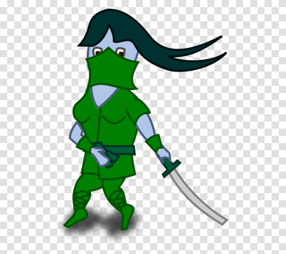 Ninja Clip Art, Elf, Green, Mascot Transparent Png