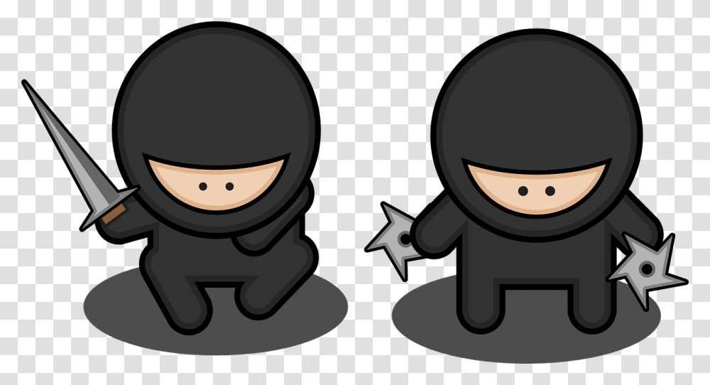 Ninja Clipart Cartoon Ninjas, Star Symbol Transparent Png