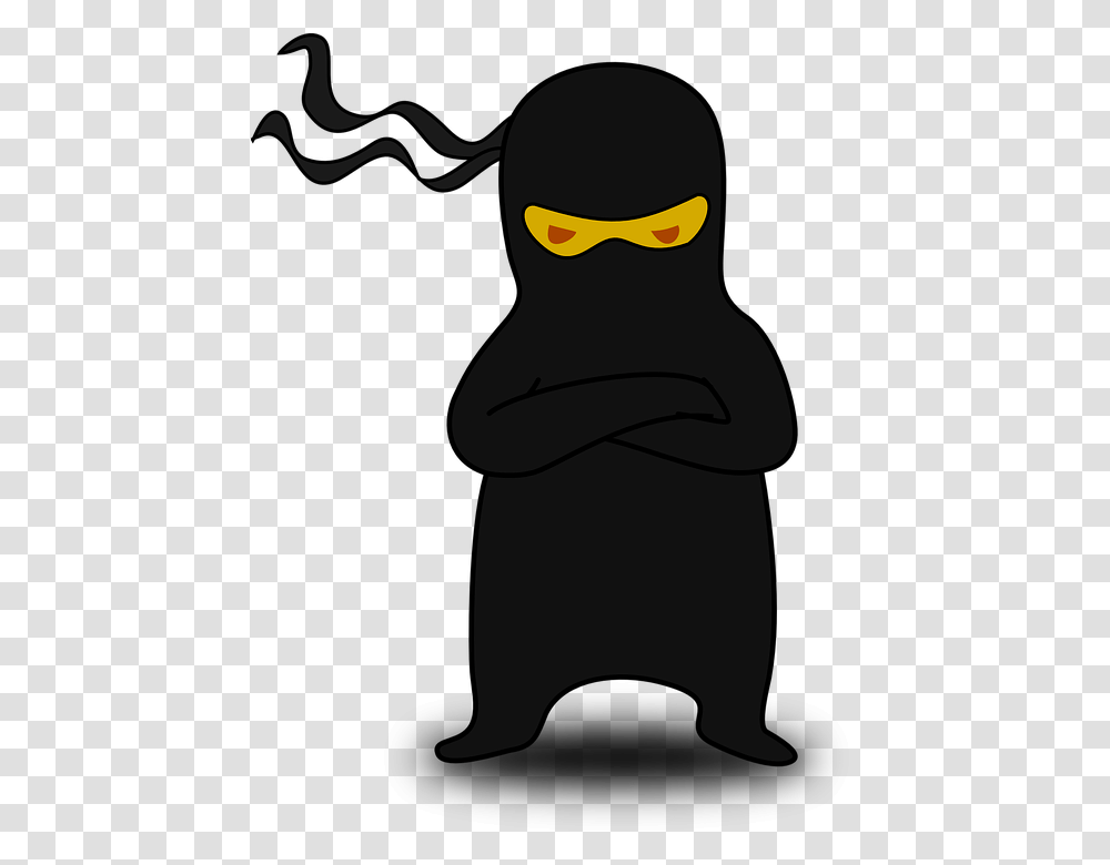 Ninja Clipart Stealth, Silhouette, Person, Human Transparent Png