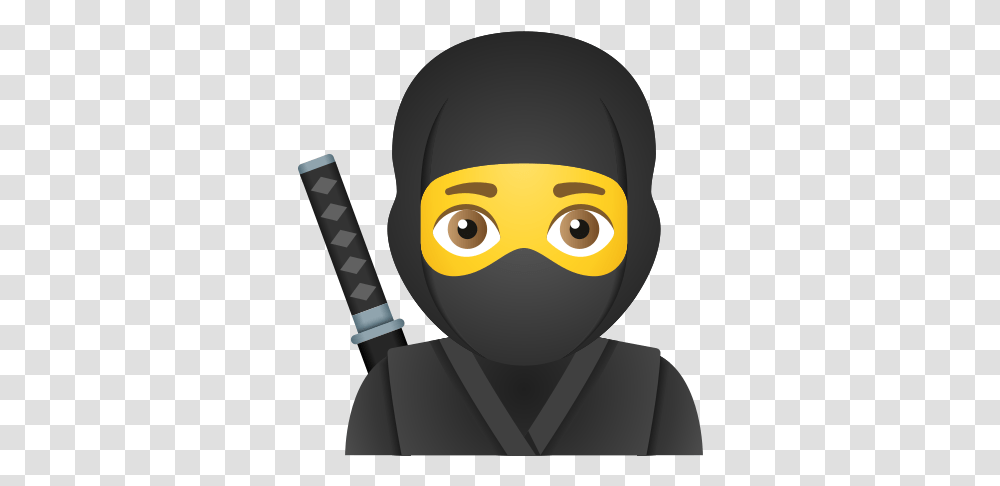 Ninja Emoji Icon - Free Download And Vector Ninja Emoji, Sport, Sports, Team Sport, Baseball Transparent Png