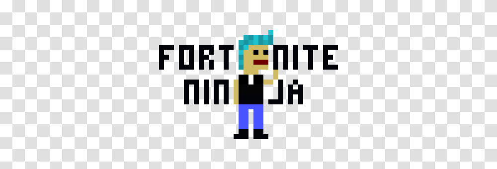 Ninja Fortnite Pixel Art Maker, Pac Man, Minecraft Transparent Png