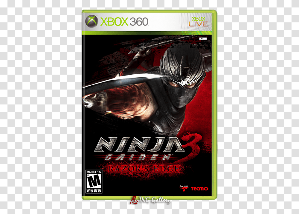 Ninja Gaiden 3 Razor's Edge Xbox, Poster, Advertisement, Flyer, Paper Transparent Png