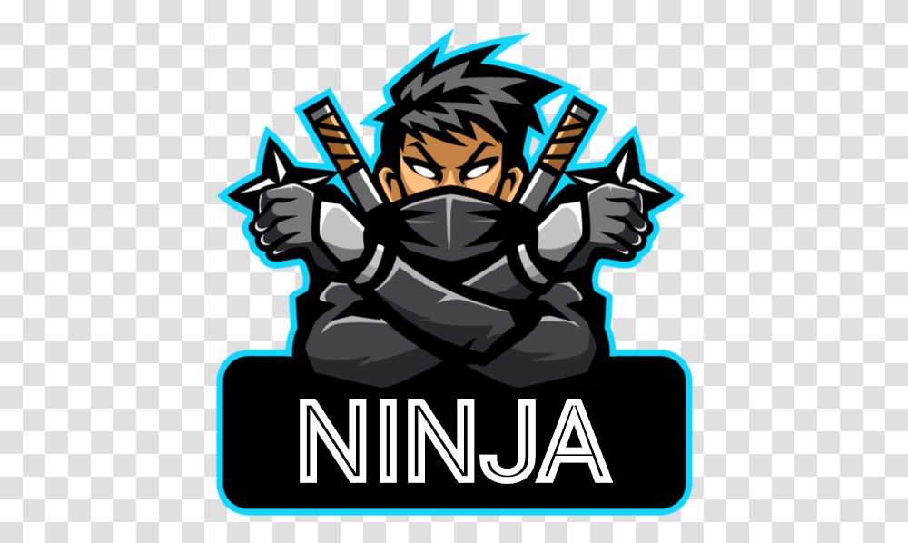 Ninja Gaming Logo Free Download In 2020 Joshua Gaming, Hand, Poster, Advertisement, Text Transparent Png