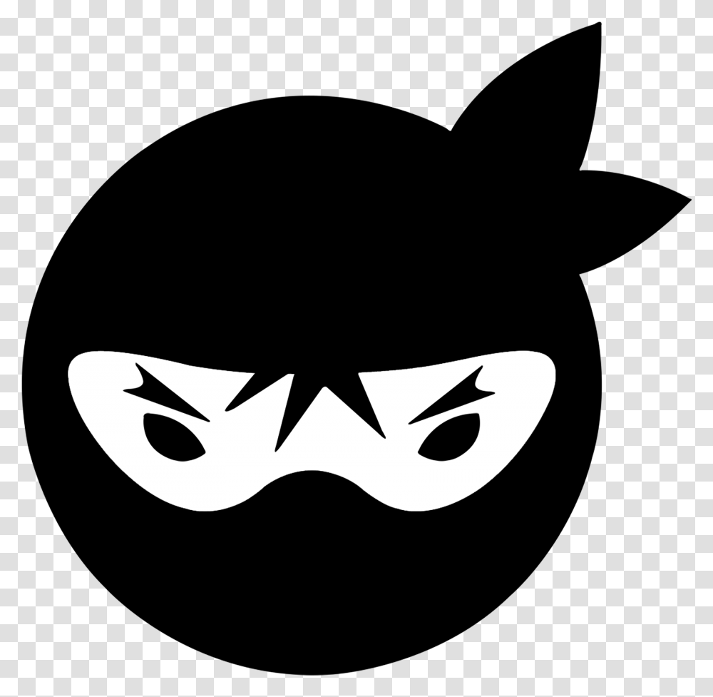 Ninja Logo Design Clipart Ninja Logo Hd, Stencil Transparent Png