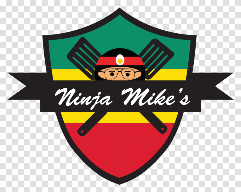 Ninja Mikes, Logo, Symbol, Trademark, Armor Transparent Png