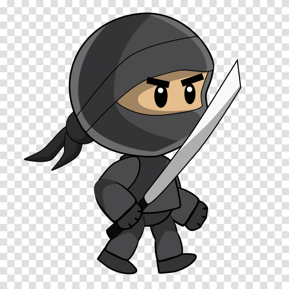 Ninja, Person, Duel, Helmet Transparent Png