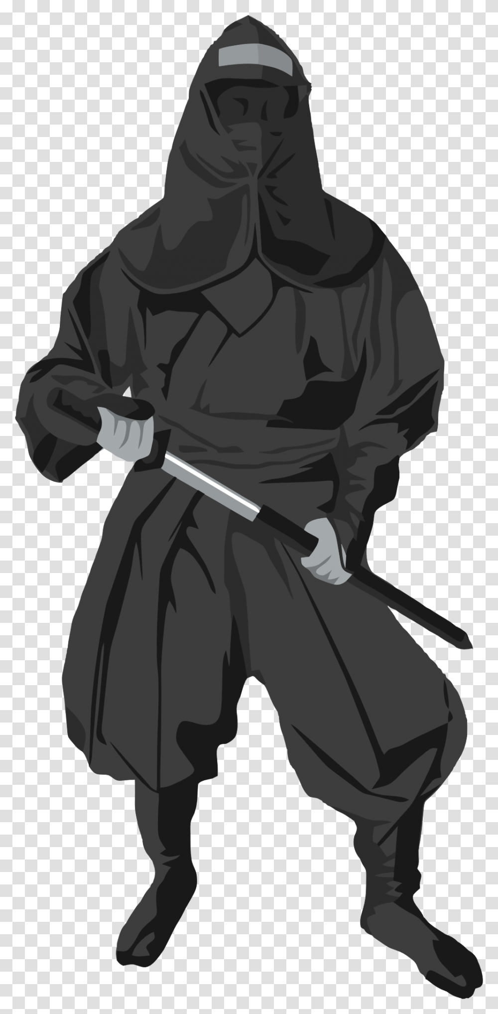 Ninja, Person, Human, Tool, Stick Transparent Png