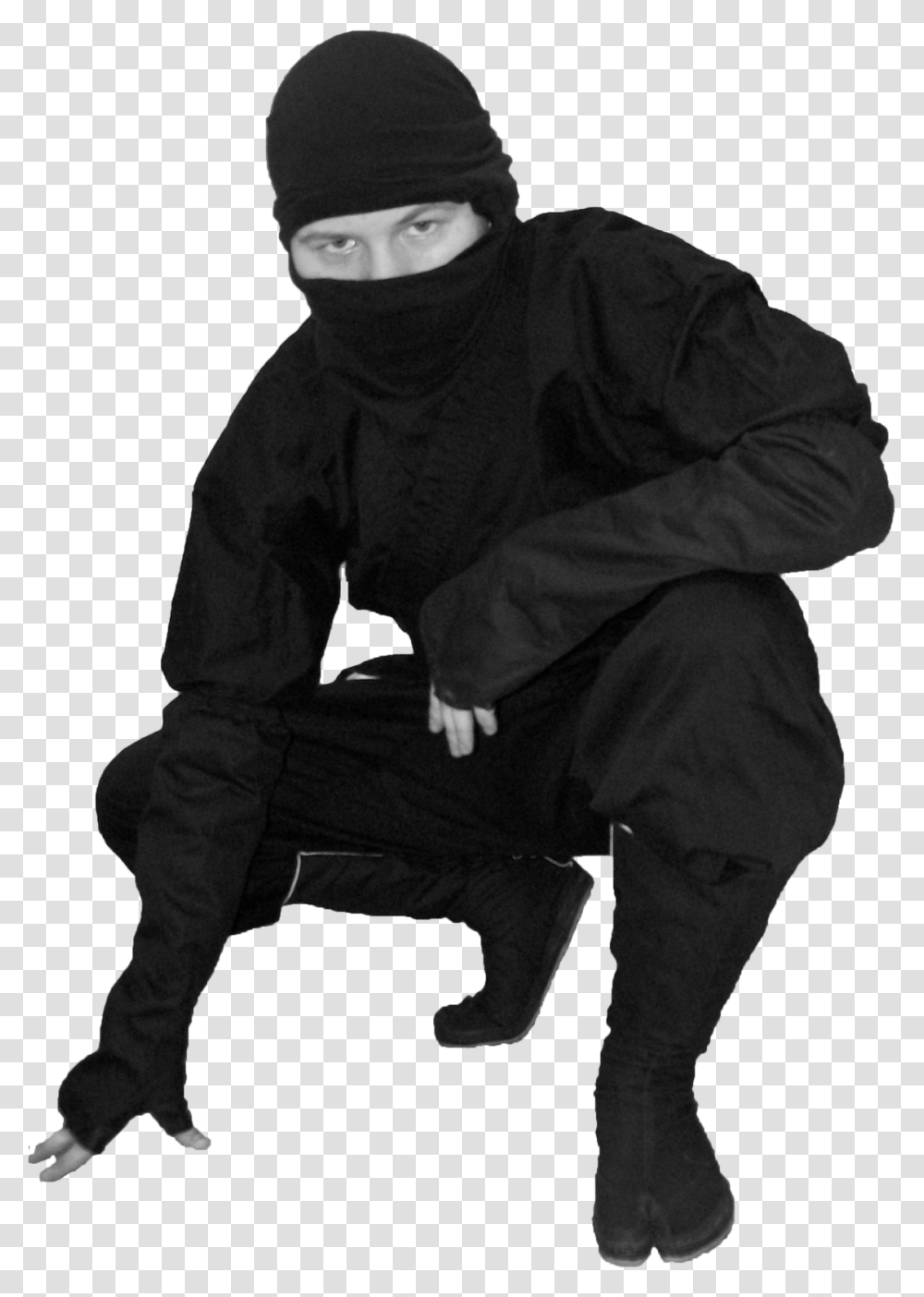 Ninja Real Ninja Background, Apparel, Person, Human Transparent Png