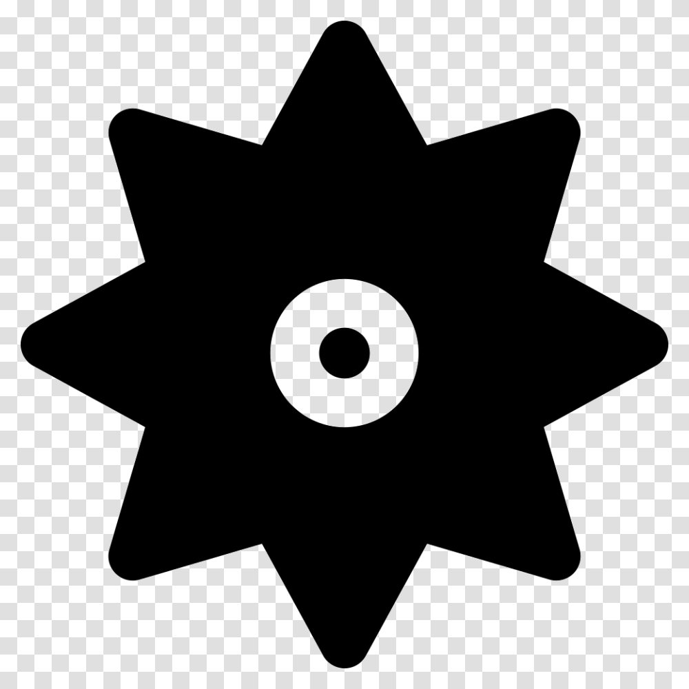 Ninja Shuriken Emblem, Star Symbol, Cross Transparent Png
