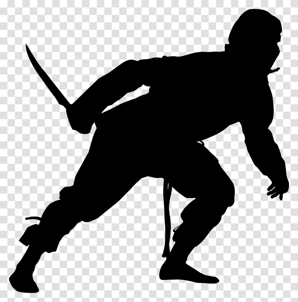 Ninja Silhouette Clip Art, Person, Human, Duel, People Transparent Png