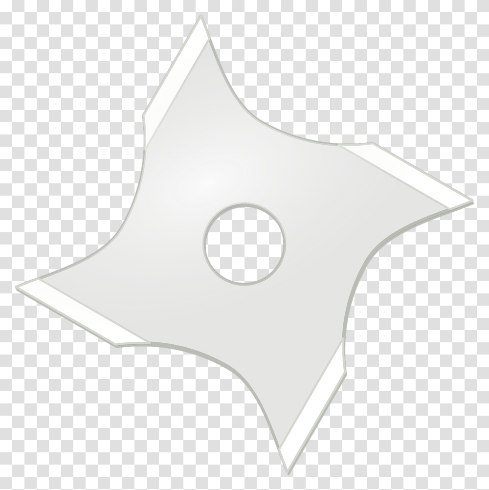 Ninja Star White Ninja Star, Star Symbol, Apparel Transparent Png