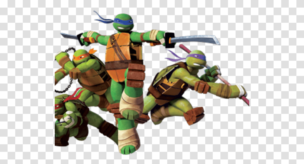 Ninja Turtle Clipart Teenage Mutant Ninja Turtles Leonardo Raphael Donatello, Toy, Person, Human, Helmet Transparent Png