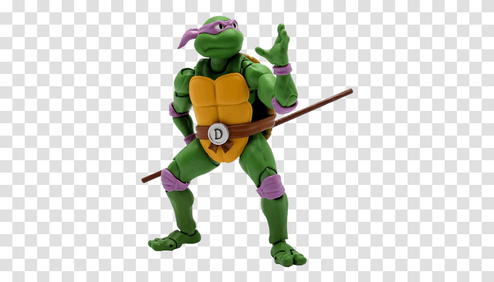 Ninja Turtle Donatello, Toy, Plush, Figurine, Elf Transparent Png