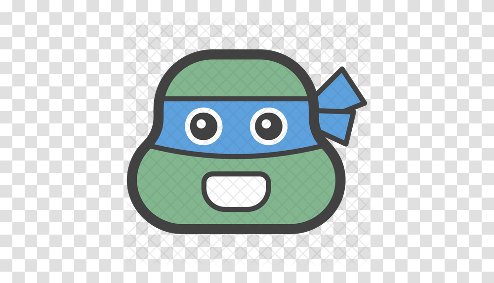 Ninja Turtle Emoji Icon Of Colored Cartoon, Sport, Sports, Golf, Outdoors Transparent Png
