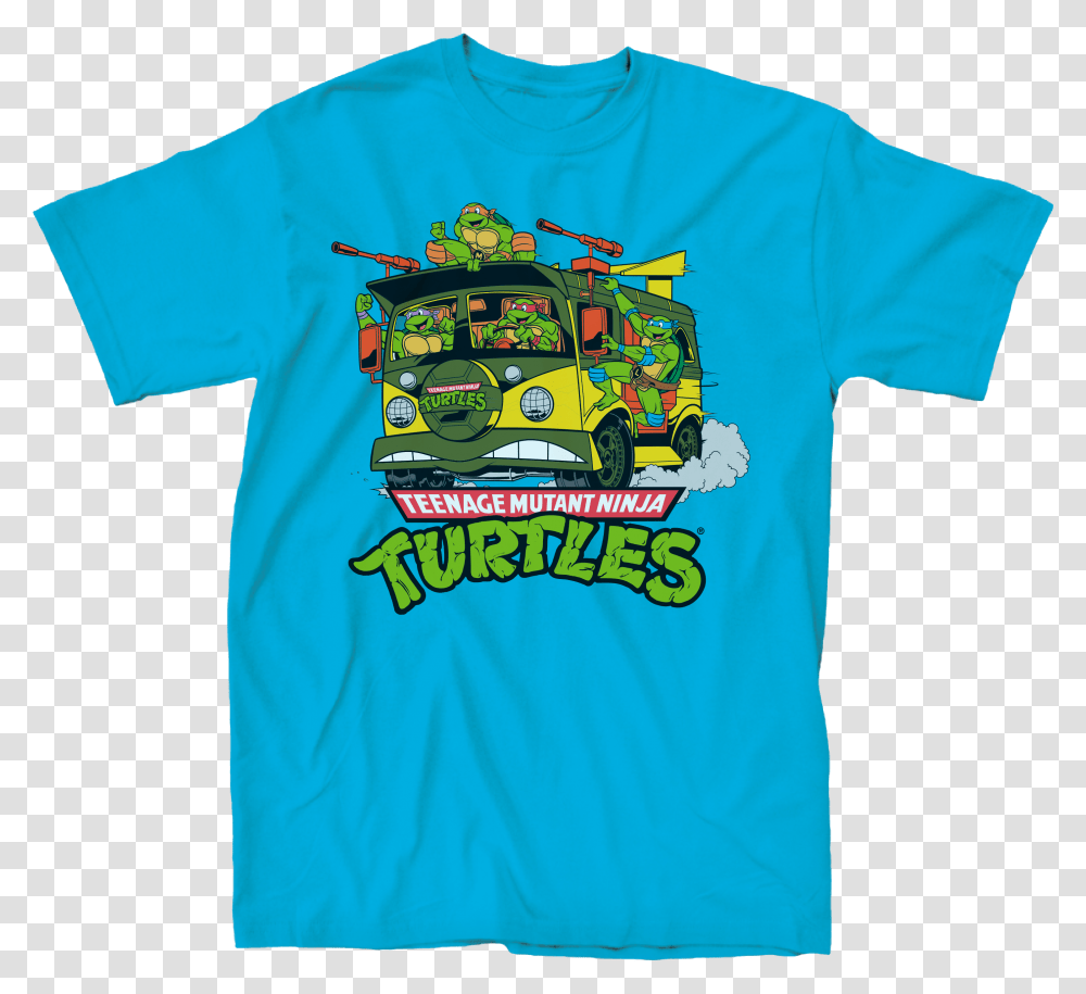 Ninja Turtle Van T Shirt Sean Cliver X Supreme Shirts, Apparel, T-Shirt Transparent Png