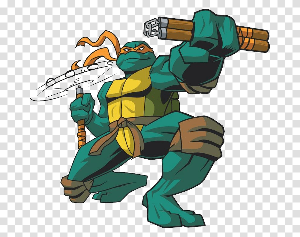 Ninja Turtles, Character, Paintball, Duel, Hand Transparent Png