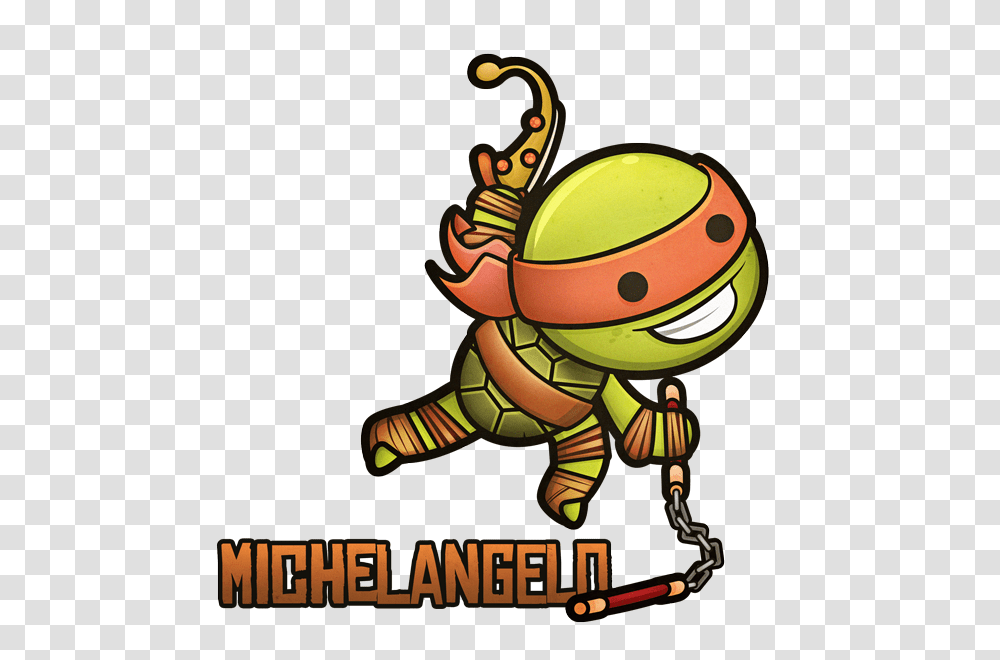 Ninja Turtles Clipart Michelangelo, Wasp, Bee, Insect, Invertebrate Transparent Png