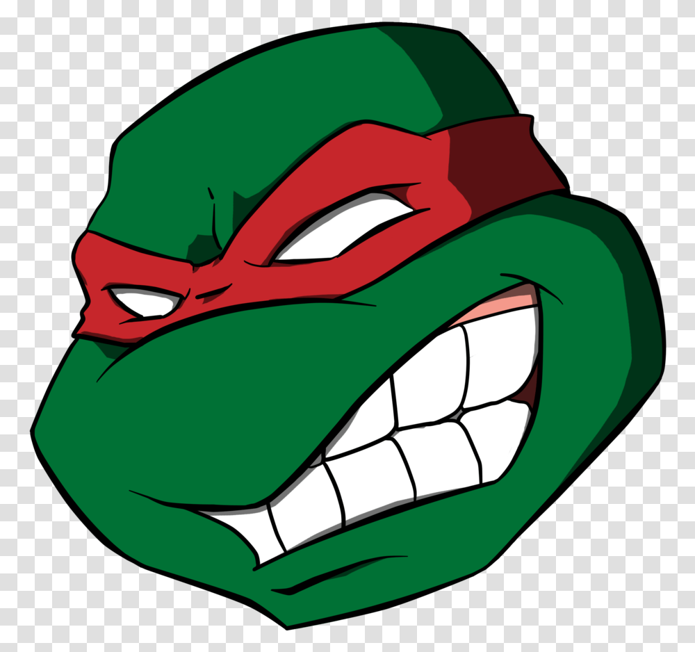 Ninja Turtles Face, Teeth, Mouth, Lip, Helmet Transparent Png