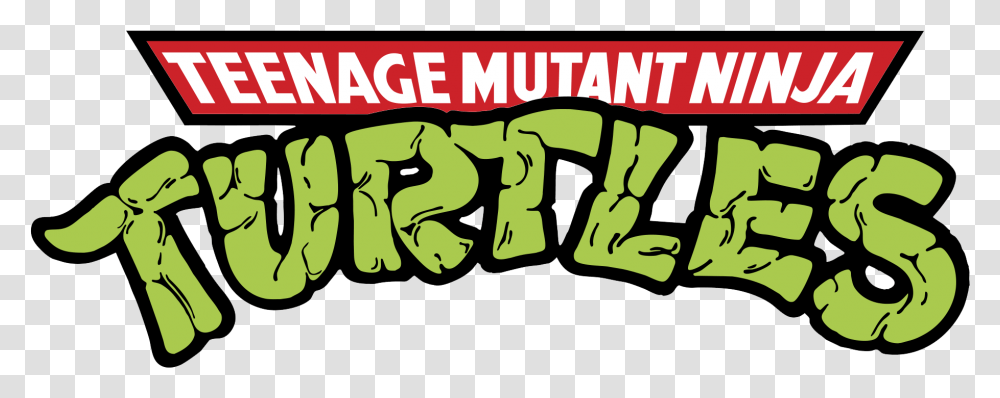 Ninja Turtles Logo, Label, Sticker, Word Transparent Png