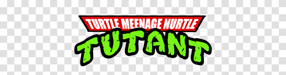 Ninja Turtles Logo Mutant, Word, Text, Alphabet, Label Transparent Png