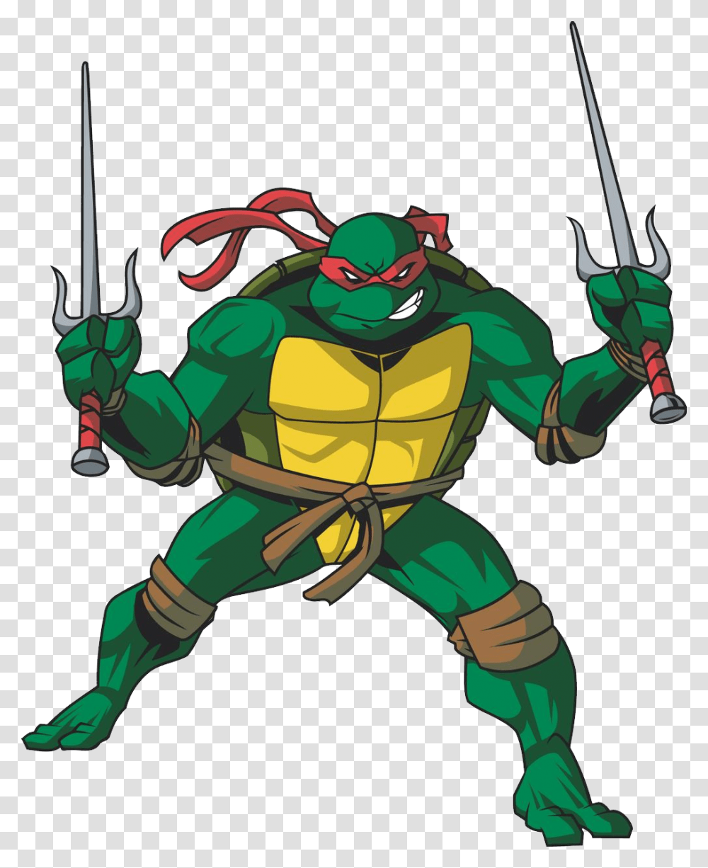 Ninja Turtles Teenage Mutant Ninja Turtles 2003 Raphael, Costume, Person, Soldier Transparent Png