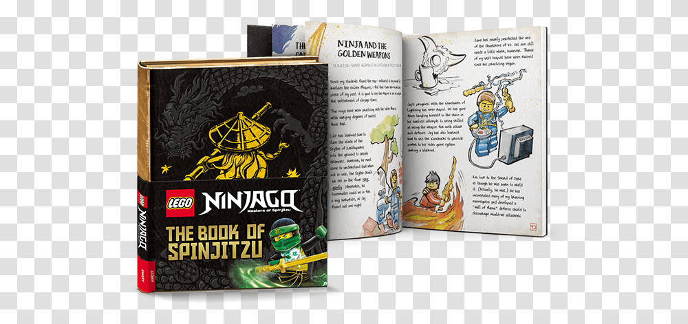 Ninjago Book Of Spinjitzu, Flyer, Poster, Paper, Advertisement Transparent Png