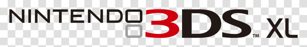 Nintendo 3ds Xl Logo, Word, Alphabet, Number Transparent Png