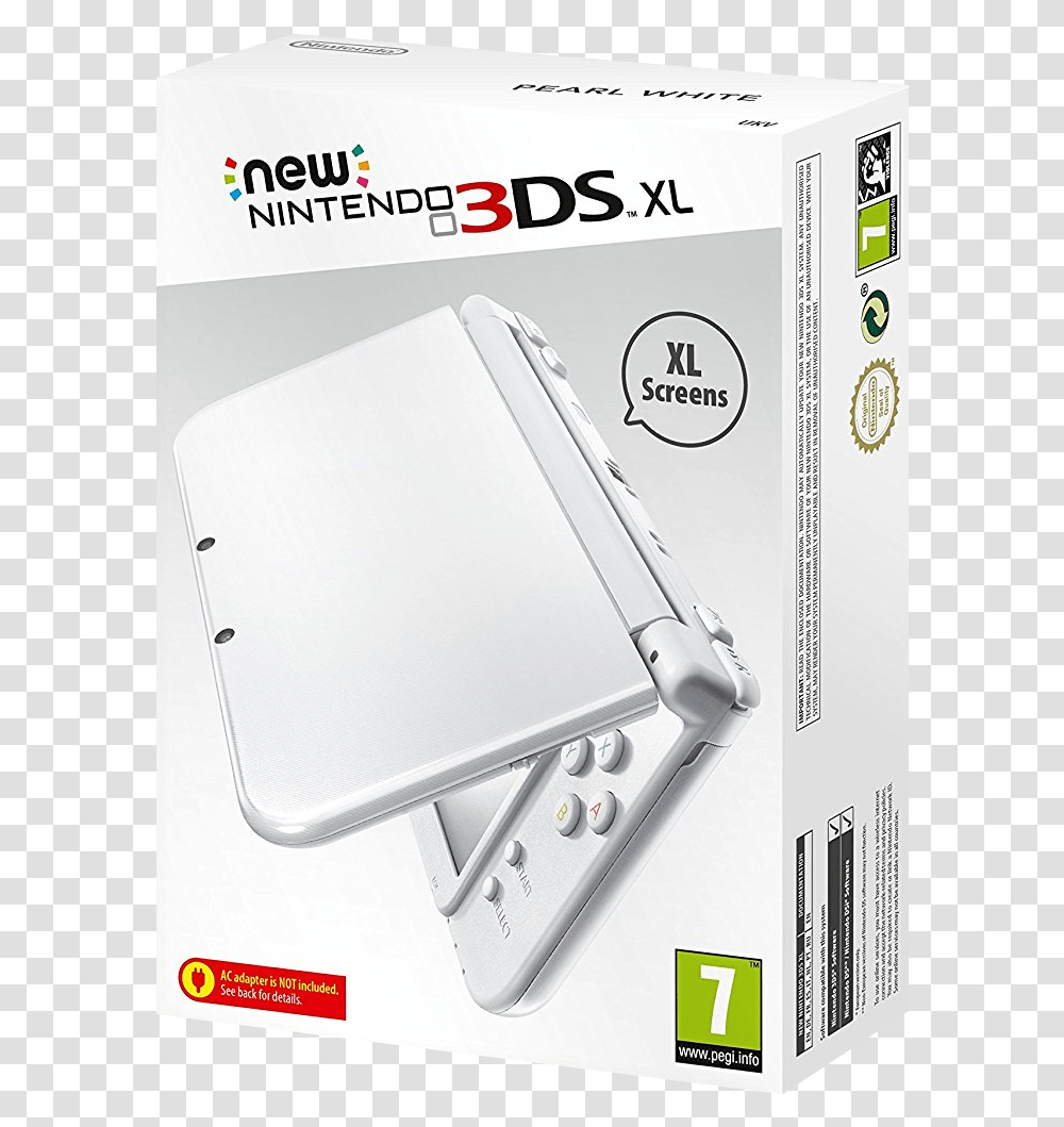 Nintendo 3ds Xl, Mobile Phone, Electronics, Scale, White Board Transparent Png